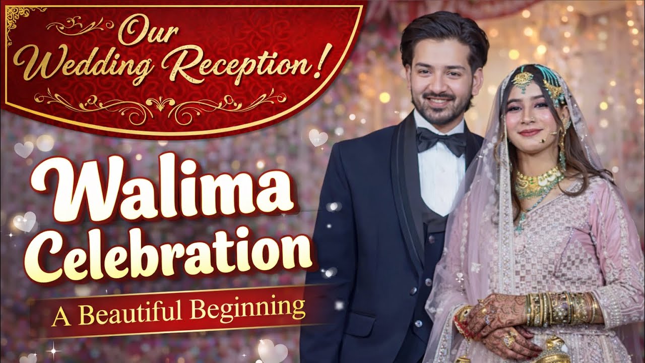 Our Wedding Reception ❤️ @hummomakeover  || zainqureshivlog 
