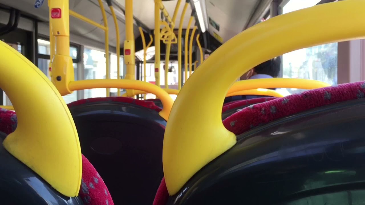 FAST BUS!)  Journey on 195 St Bernard’s Gate House /Windmill Park Brentford County Court SN17MPU