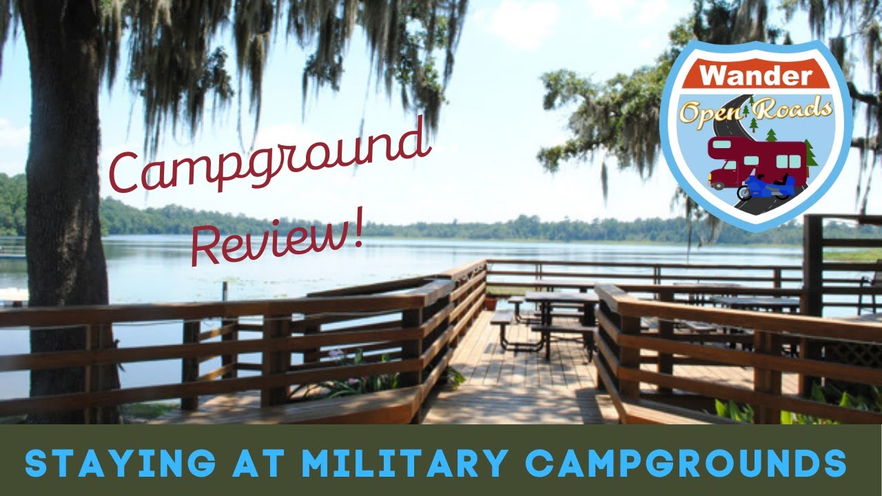 Military Campground Review -Grassy Pond Family Campground -Moody Air Force Base -Valdosta, GA