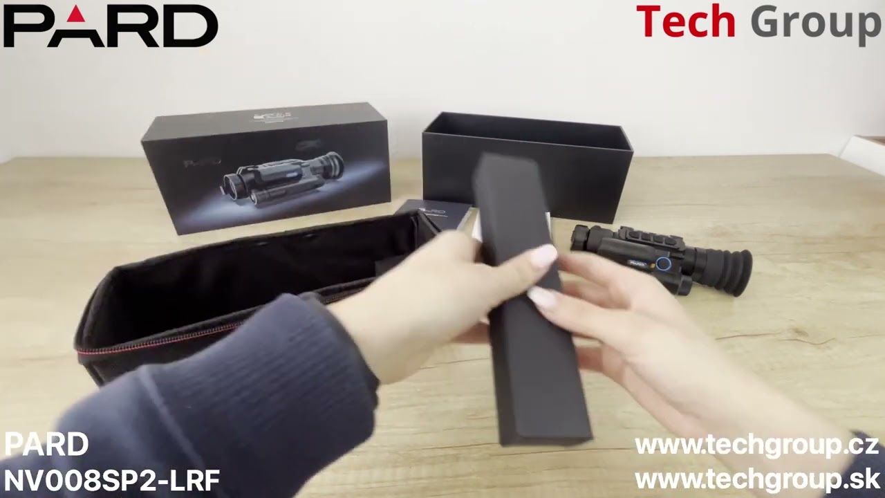Pard NV008SP2-LRF | Zaměřovač – noční vidění / Zameriavač nočné videnie | Unboxing