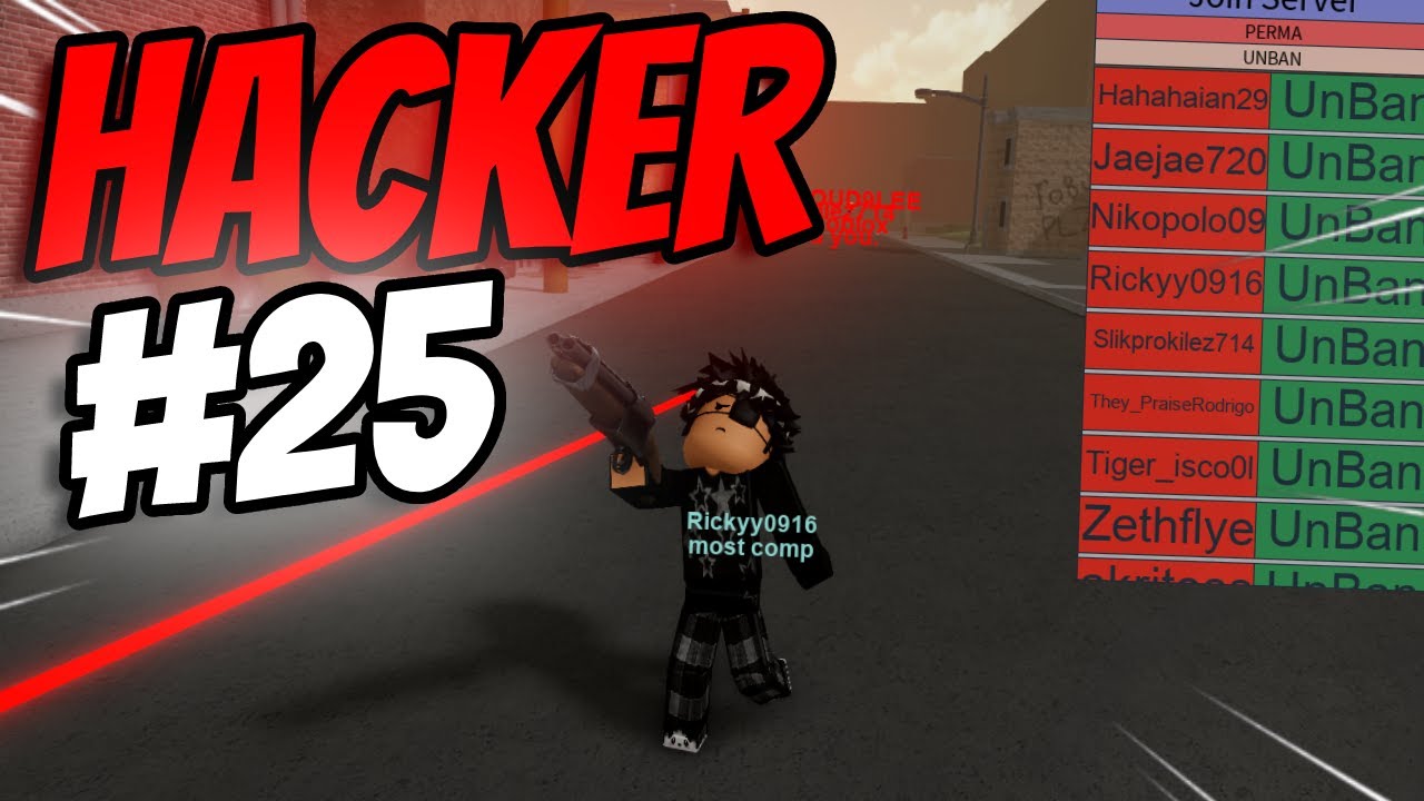 BANNING HACKERS IN DA HOOD SPEEDRUN (TONS BANNED)