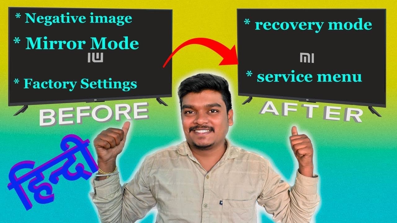 Mi TV Mirror Solution | Service Menu Code | TPD.T950X.PB719 | L32M5-AN | L32M5-AL | L32M5-AI Hindi