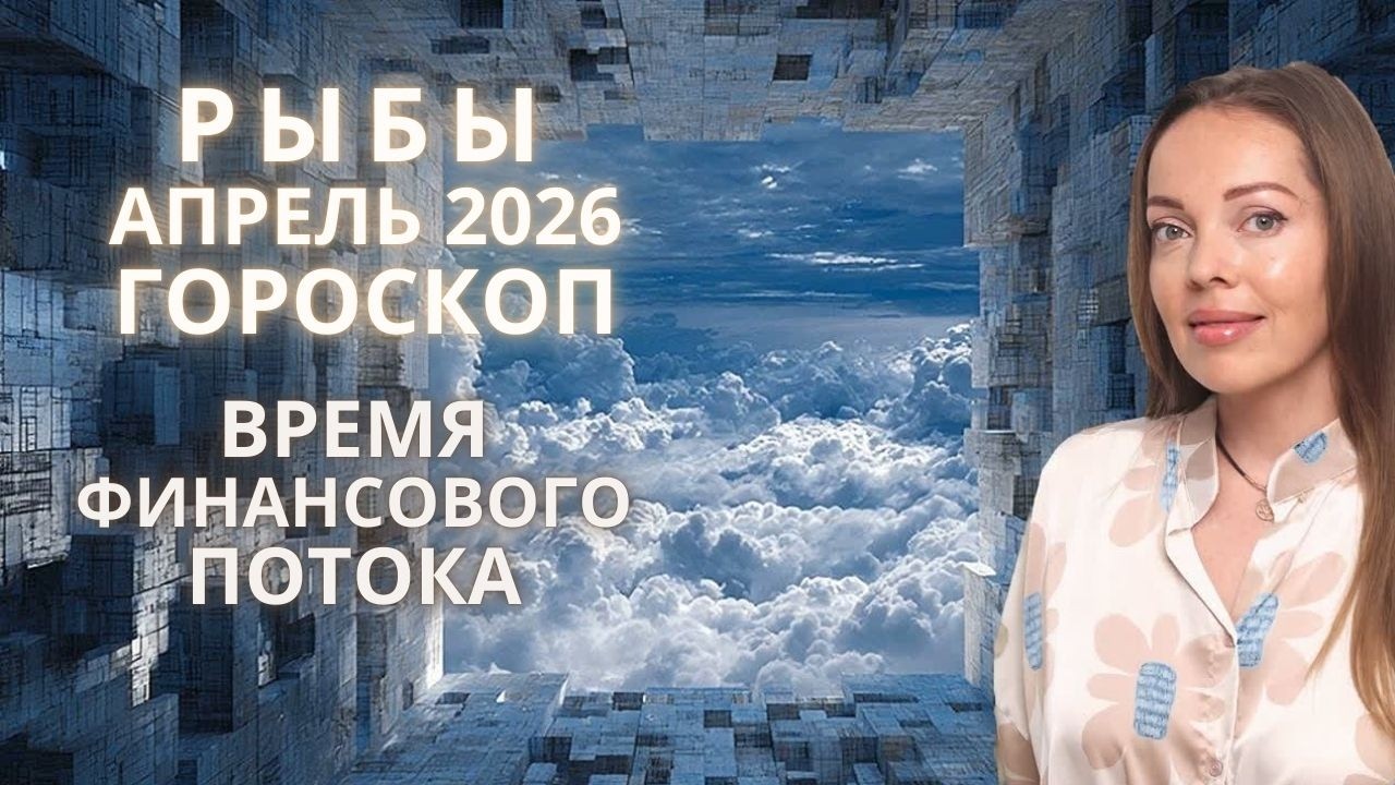 Рыбы - гороскоп на апрель 2026 года. Время финансового потока