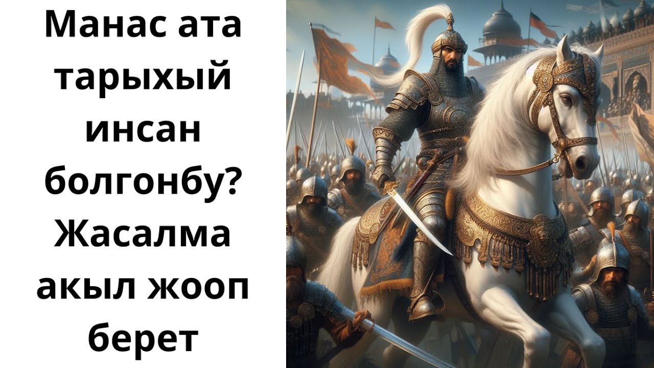 Манас тарыхый инсанбы?
