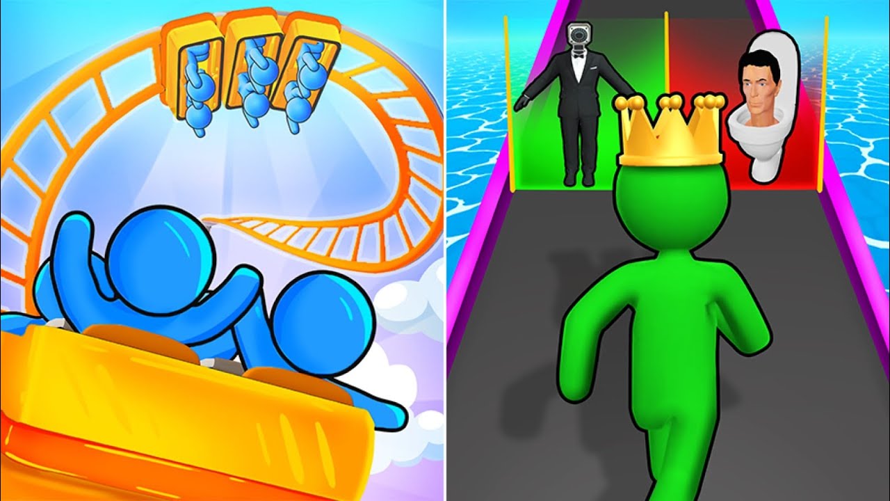 Looking Good Giant Rush Vs Runner Coster 🍅🍓🍅Max Big Update Gameplay A1D1A