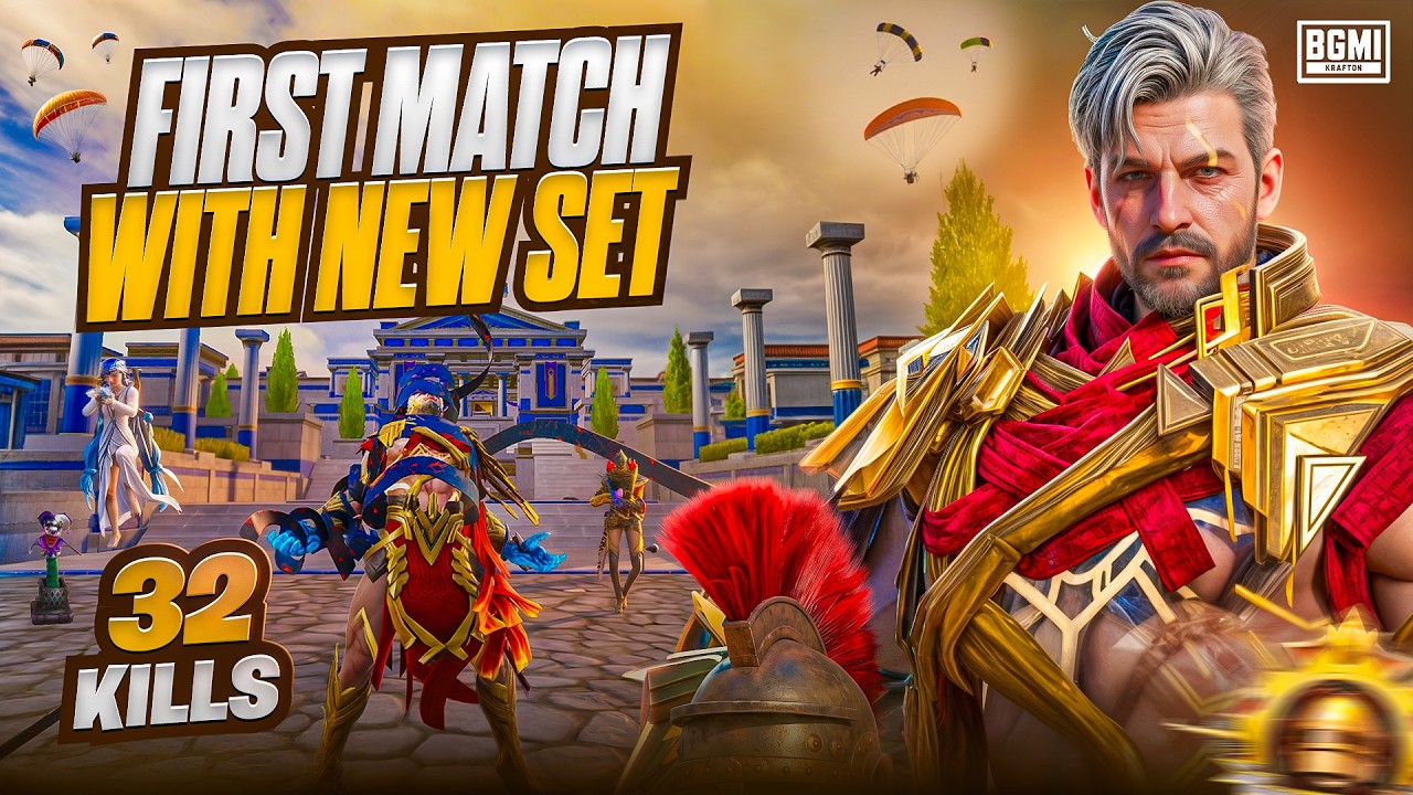 MY FIRST GAMEPLAY WITH NEW ULTIMATE SET IN BGMI 4.4 UPDATE 🔥 NEW MODE - BGMI NEW UPDATE GAMEPLAY
