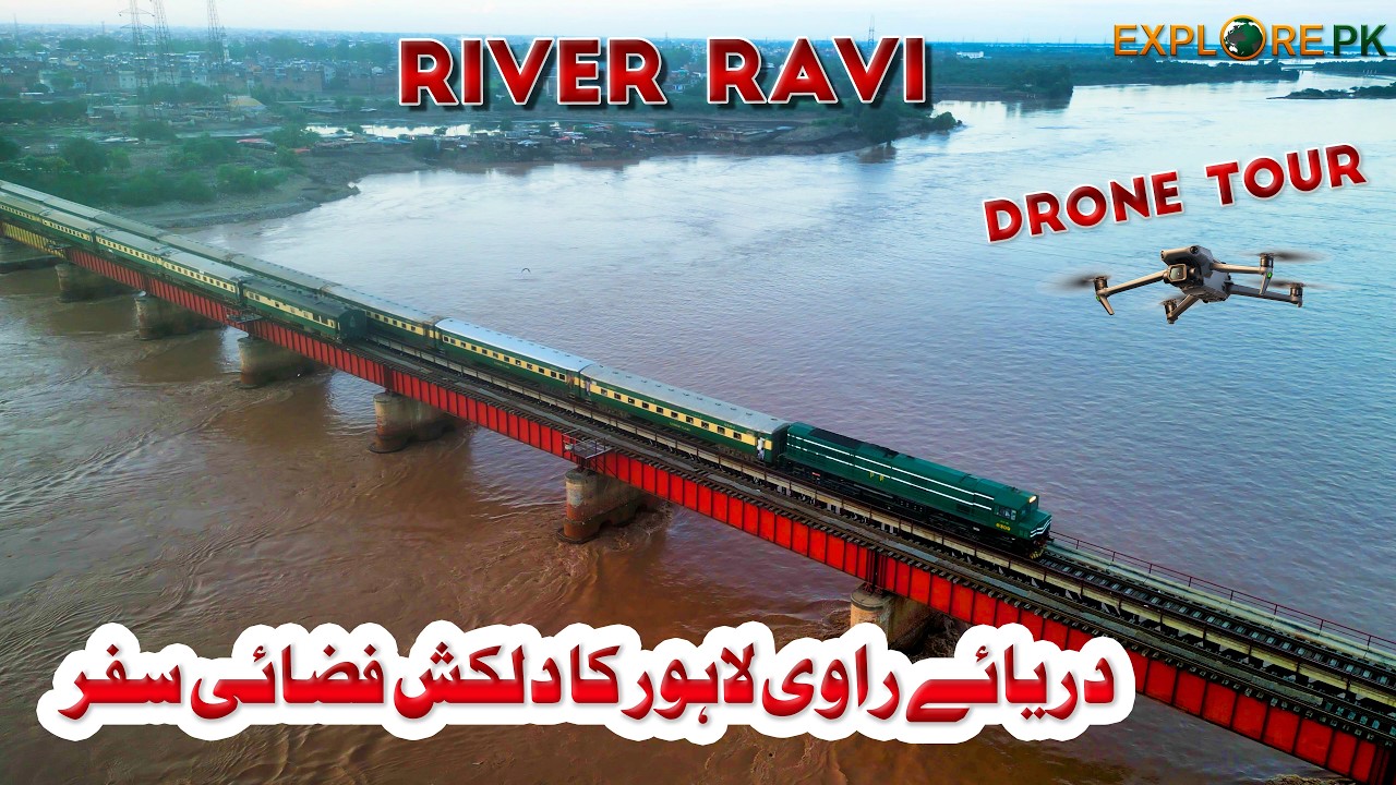 Ravi Like Never Before | Flood Turns River Into Beauty | Drone Tour 4K