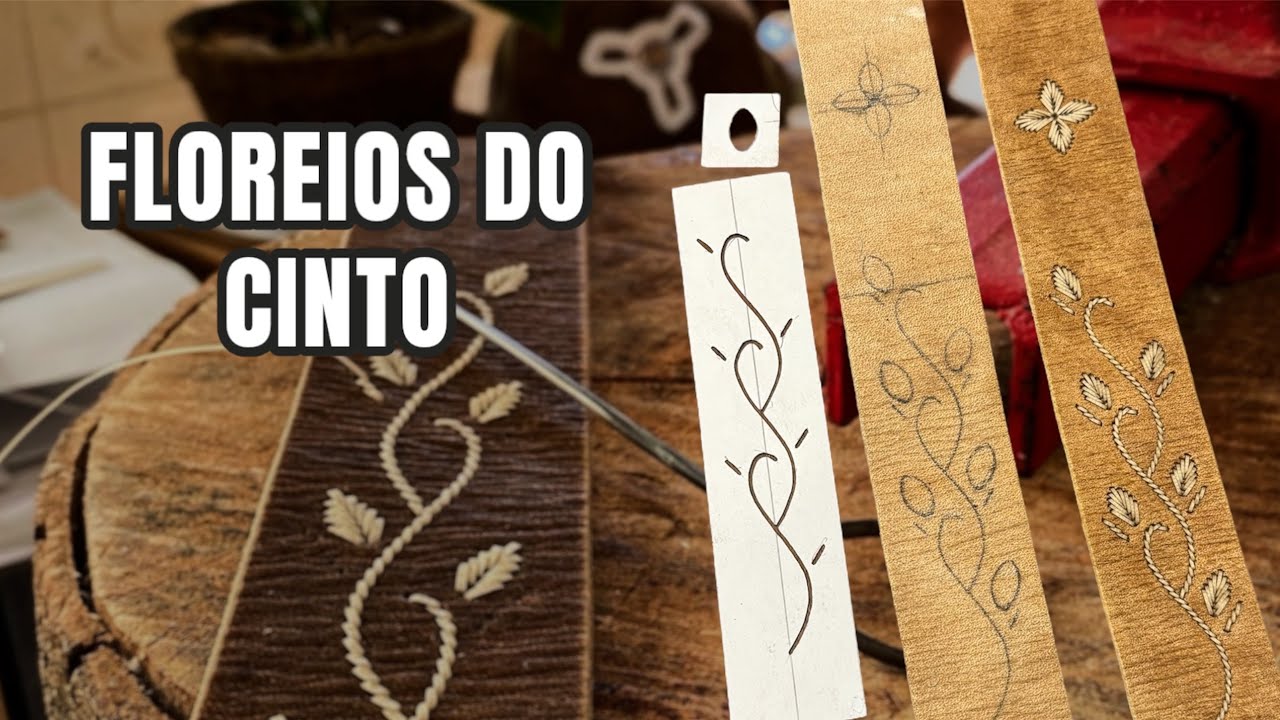 COMO FAZER OS FLOREIOS NO CINTO