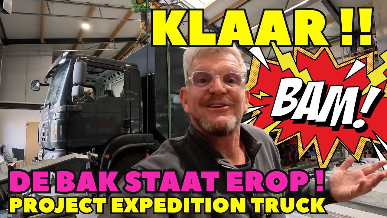 HET IS ZO VER: DE UNIT GAAT EROP - 'THE WEDDING' - EXPEDITION TRUCK- DWVLOGT #327