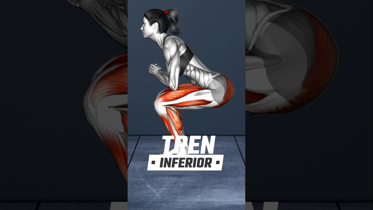 Rutina de tren inferior: gl&uacute;teos y piernas tonificadas en casa. 🍑🦵 #gluteos