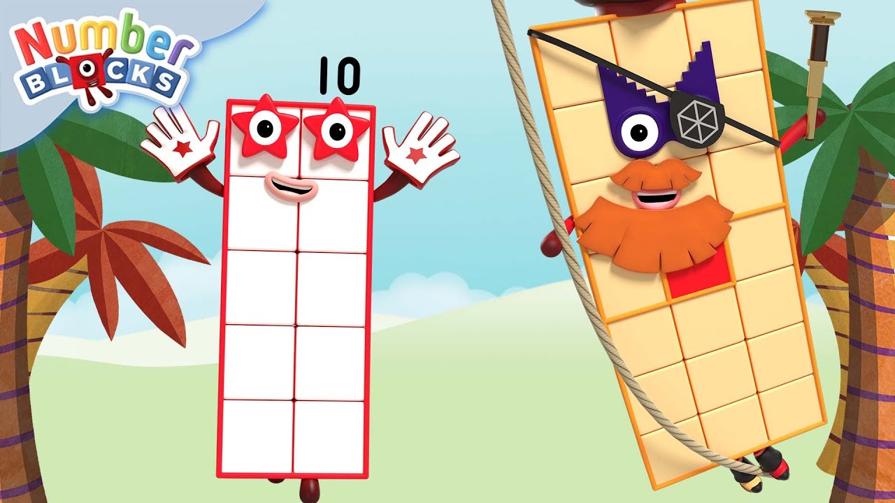Aventuras con los Números del 10 al 21 🚀| Aprende a Contar con Numberblocks en Español