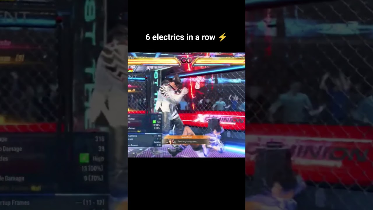 6 Electrics in a Row! #tekken8 #jin #tekken #ewgf
