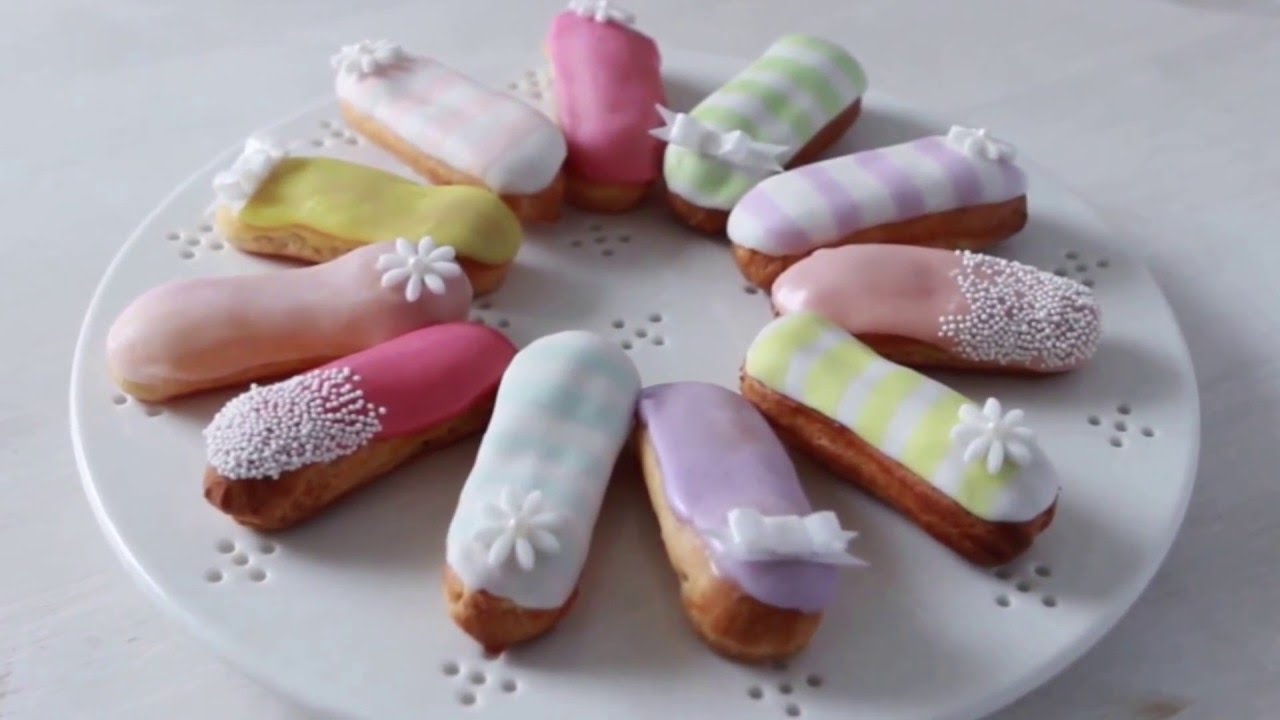 Bake Club presents: How to decorate eclairs