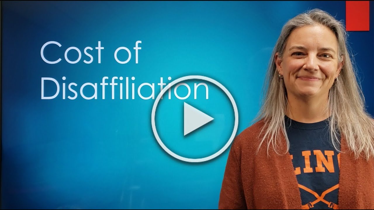 The Cost of Disaffiliation