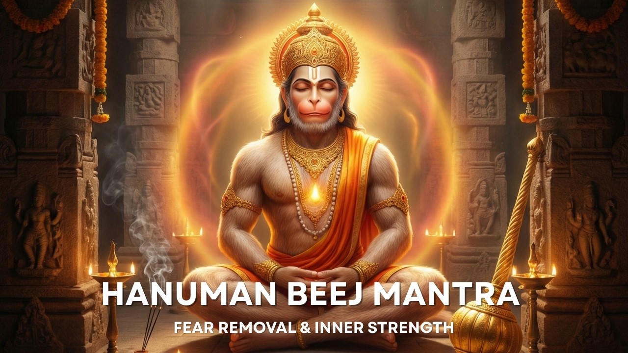 Hanuman Beej Mantra 108 Times | Powerful Chant for Strength & Protection | Tuesday Special