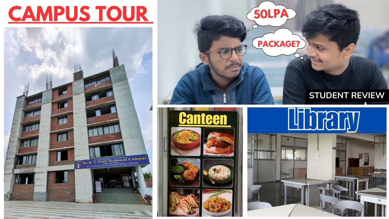 Dr. Dy Patil Technical Campus Varale,Talegaon Pune Campus Tour & Review | Engineering & Mca | DYPTC