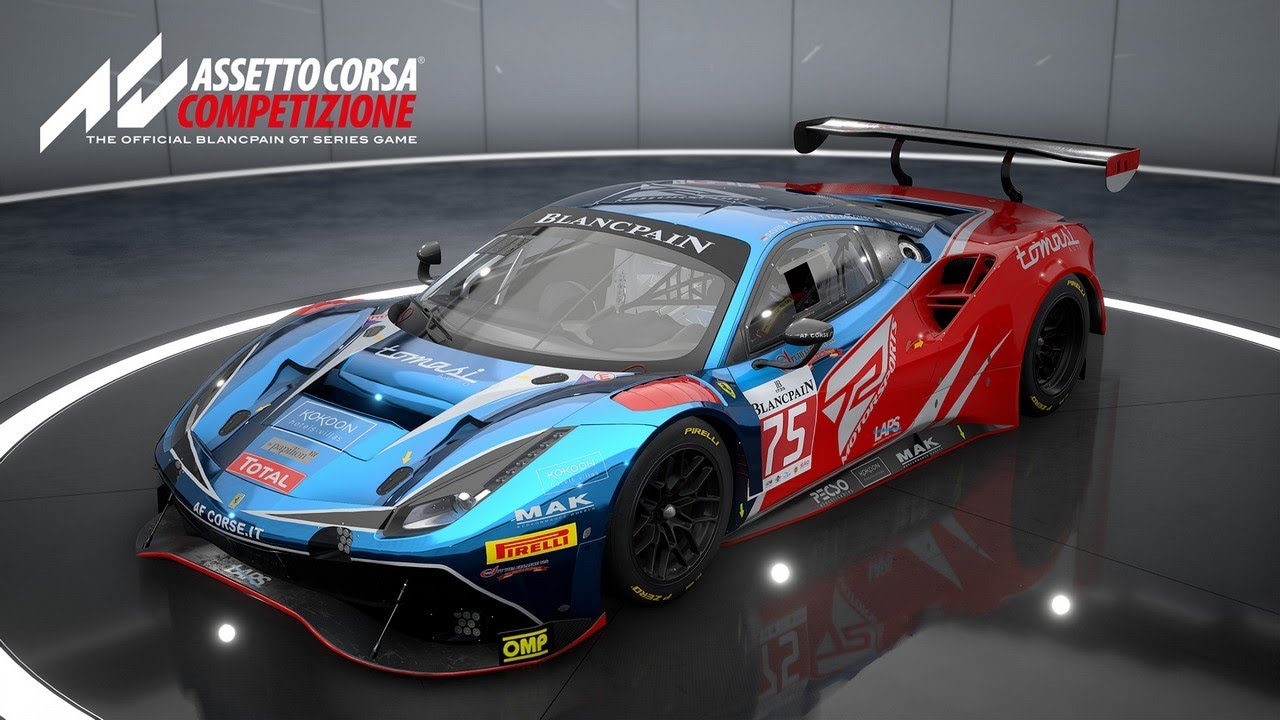 Assetto Corsa Competizione Ferrari GT3 458 - SPA 2:20 - Vista Helicóptero
