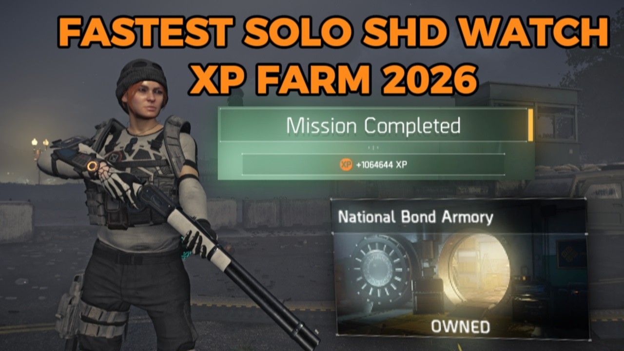 Possibly Still The Fastest SHD Watch XP Farm In The Division 2! - 1 Million XP in Minutes! (2026)