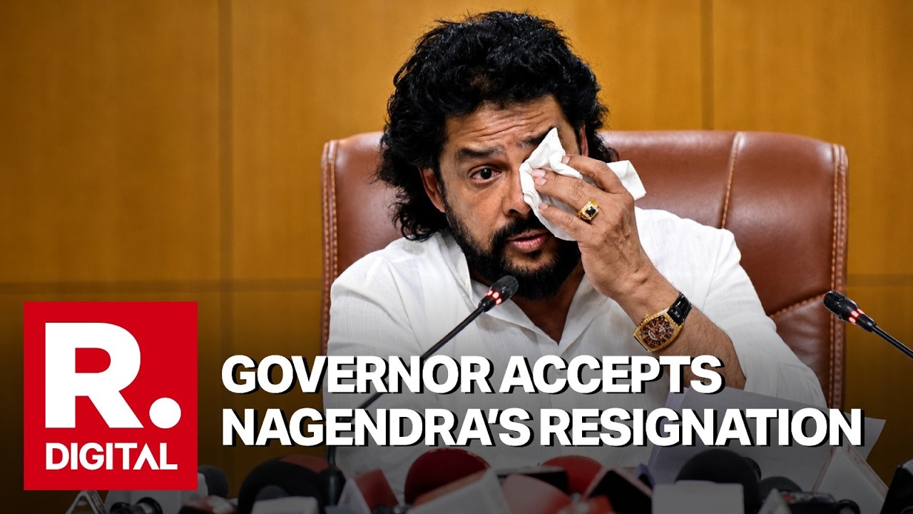 BREAKING | Karnataka Governor Accepts B Nagendra&rsquo;s Resignation Amid Valmiki Scam Row