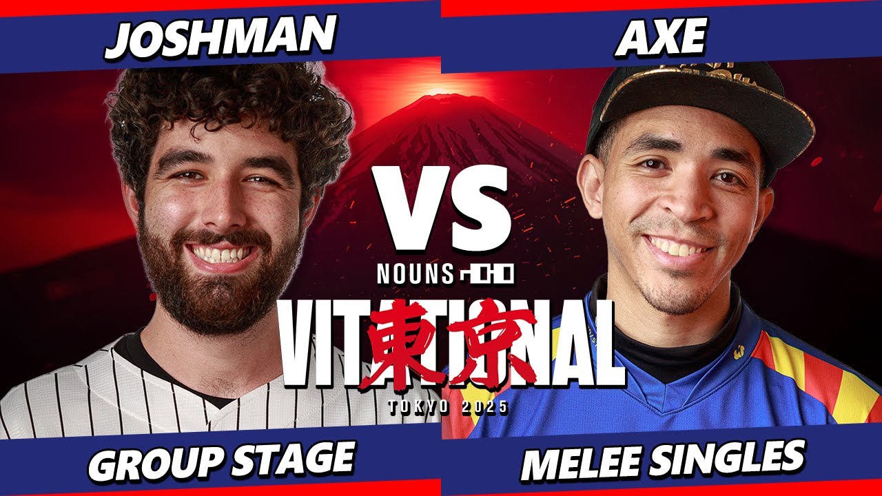 Nounsvitational 2025 - Joshman (Fox) Vs. Axe (Pikachu) Smash Melee - SSBM