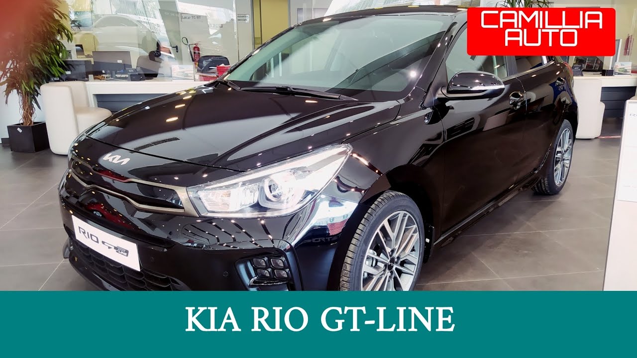 CAMILLIA AUTO : kIA RIO 5P 1.2L GT-LINE En Tunisie 🇹🇳