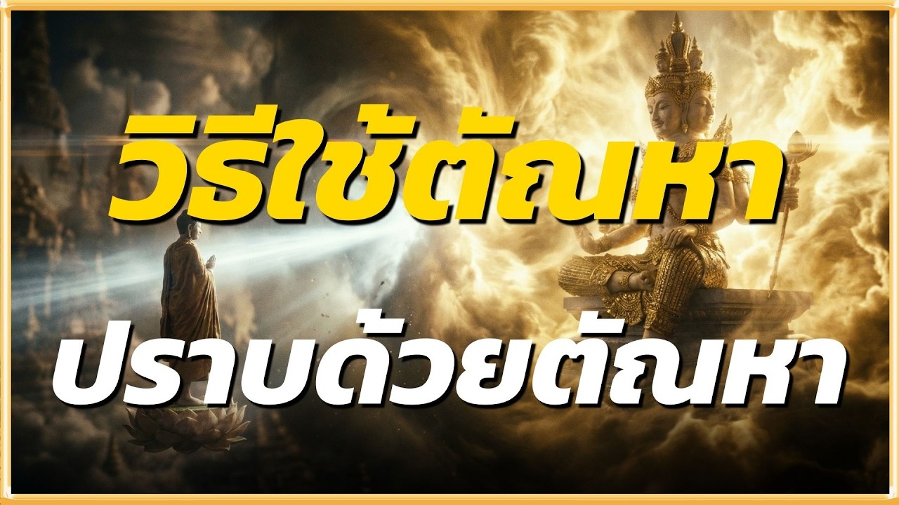 วิธีใช้ตัณหา ปราบตัณหา ความลับที่พลิกวิกฤตเป็นนิพพาน l ปริศนาธรรม