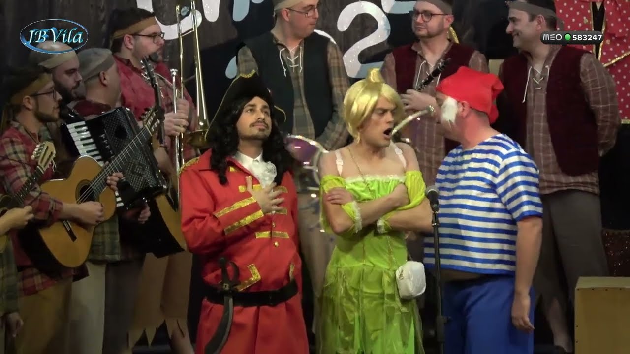 Carnaval Tradicional 2024 - Bailinho  Os rapazes da Agualva - Piter Pan na terra do nunca