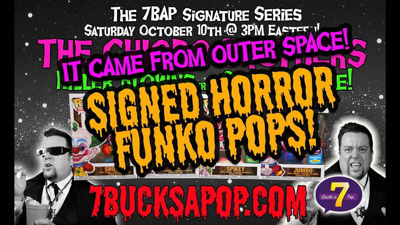 Killer Klowns from Outer Space! The Chiodo Brothers Signature Series by 7BAP!