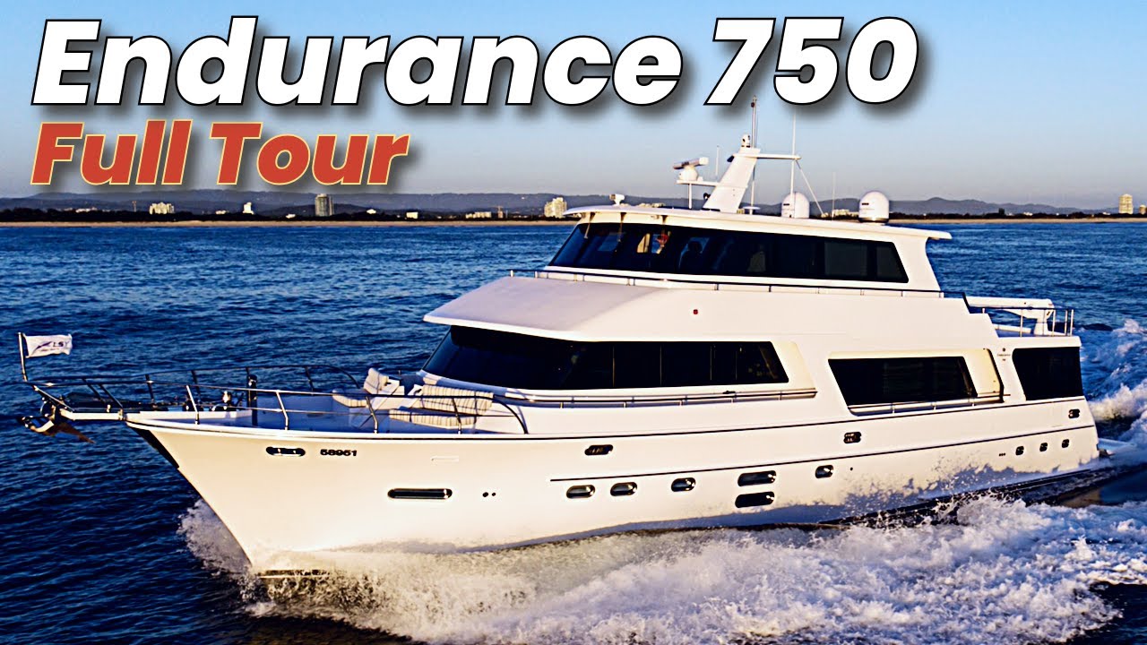 Full Tour: Hampton 750 Skylounge – The Complete Luxury Yacht Experience