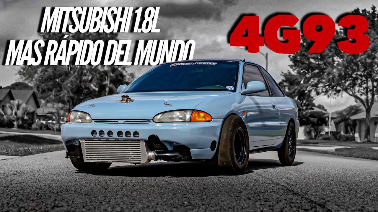 Mitsubishi 4G93 1.8L MAS RÁPIDO DEL MUNDO “CUCA RACING”