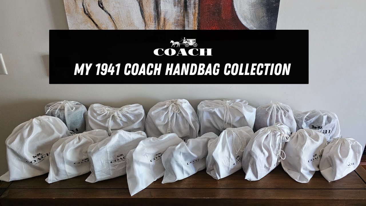MY 1941 COACH HANDBAG COLLECTION & WHAT'S SO SPECIAL ABOUT IT? | Aisa from Asia