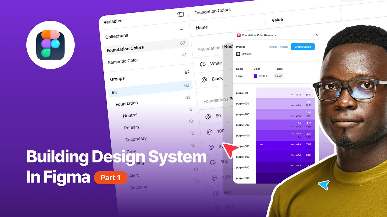 Building Design System in Figma (Variables) - Part 1