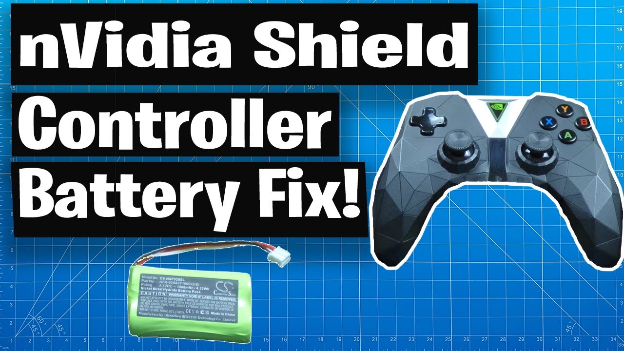 Как починить батарею контроллеров nVidia Shield
