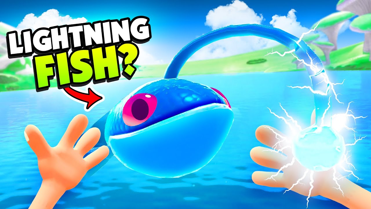 Weird ALIEN FISH Has Lightning Powers! (VR Fishing)