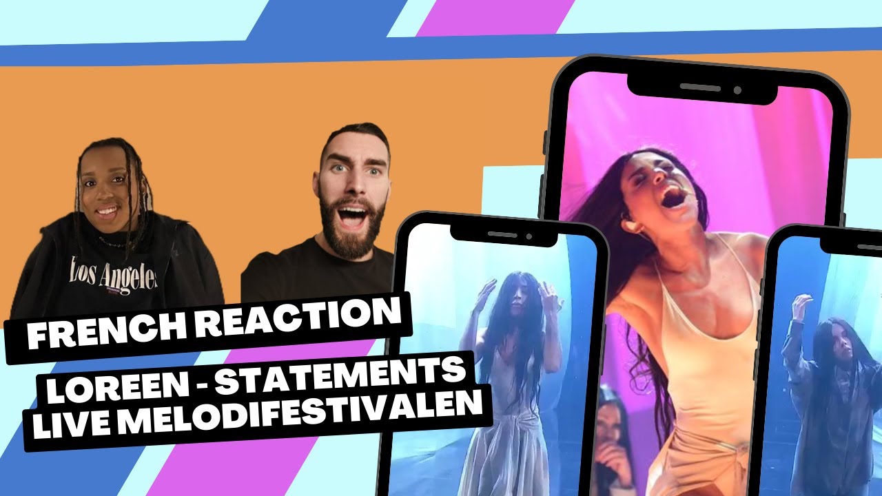 French Reaction to LOREEN - Statements (Live from Melodifestivalen)