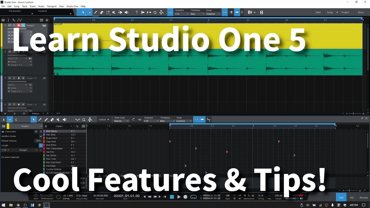 Presonus Studio One 5.2 | Полезные функции и советы!