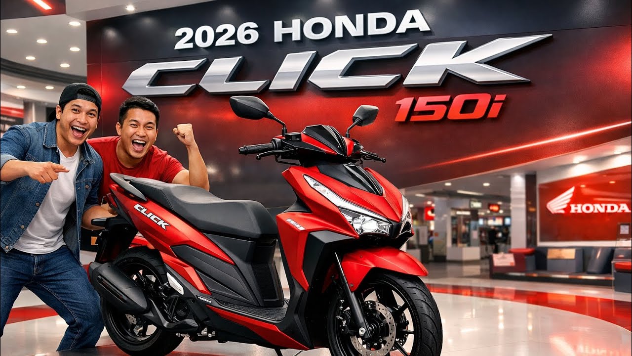 Полный обзор скутера Honda Click 150i 2026 года на Филиппинах | Незабываемые впечатления от езды ...