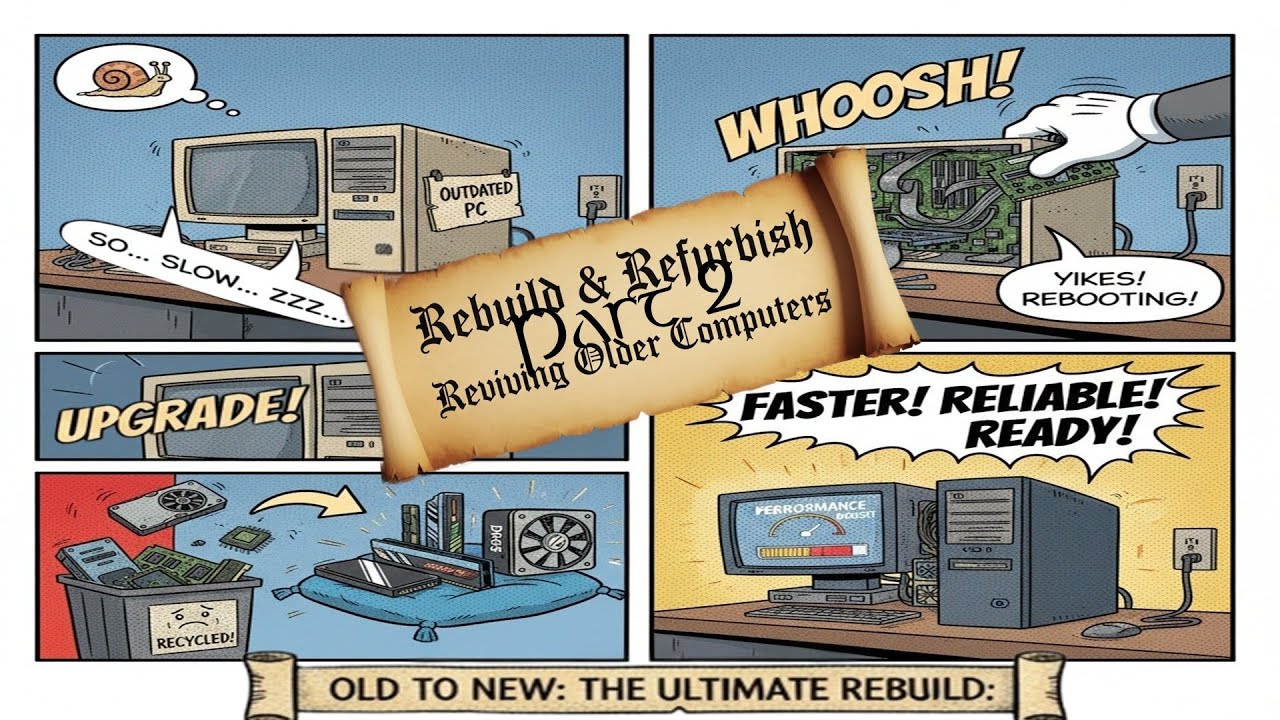 Rebuild & Refurbish: Part 2 - Transforming Older PC Hardware into High-Performance Business PCs