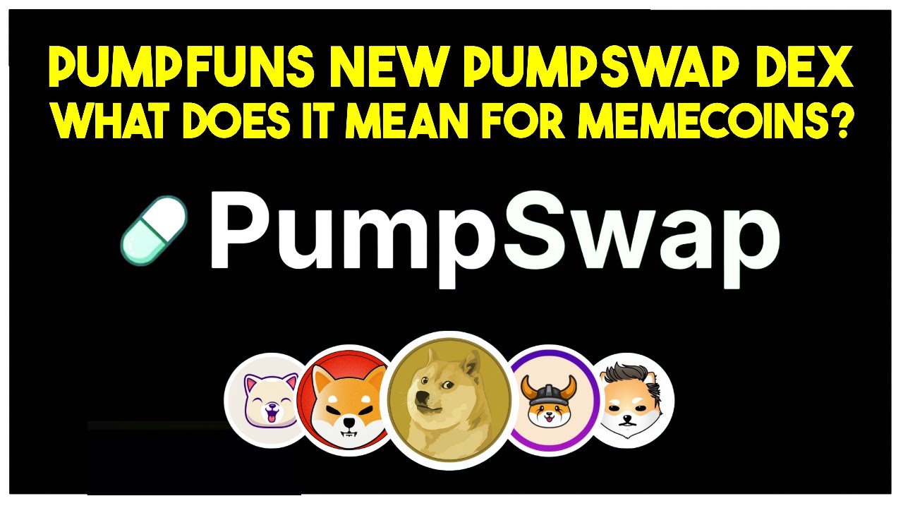 PumpFuns New PUMPSWAP DEX Explained | What Does It Mean For Memecoins?