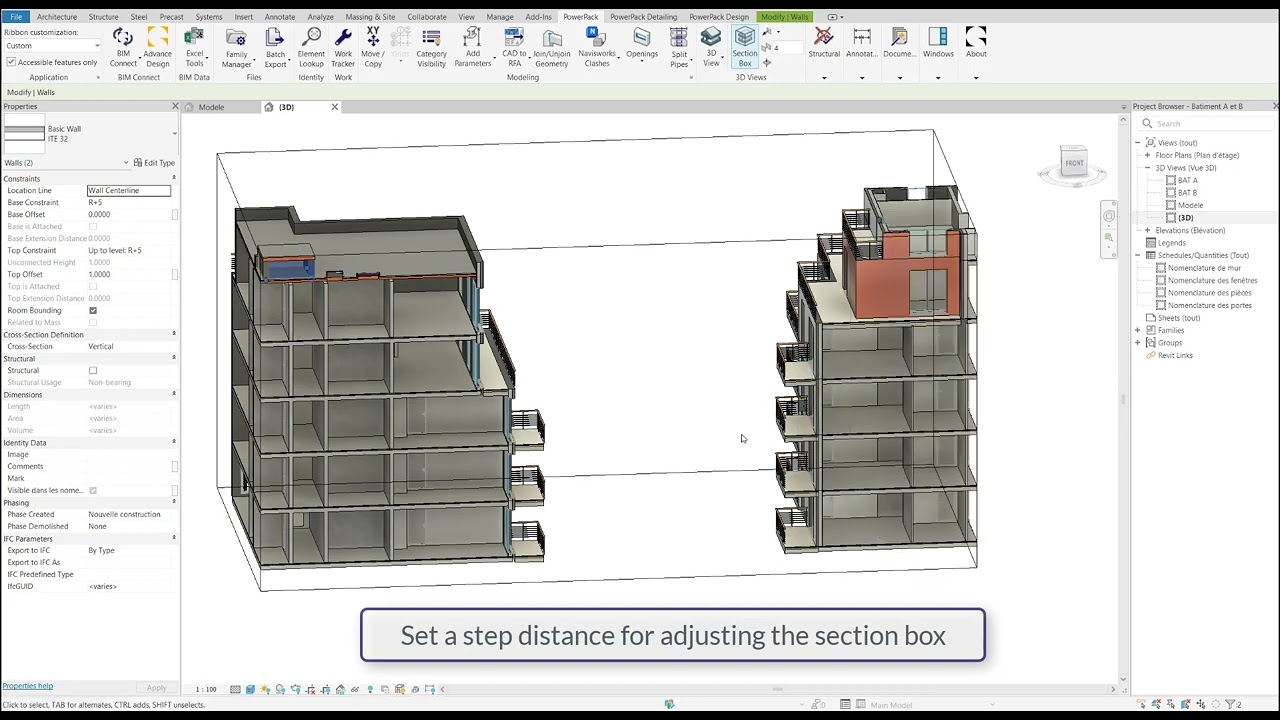 PowerPack for Revit - Section Box