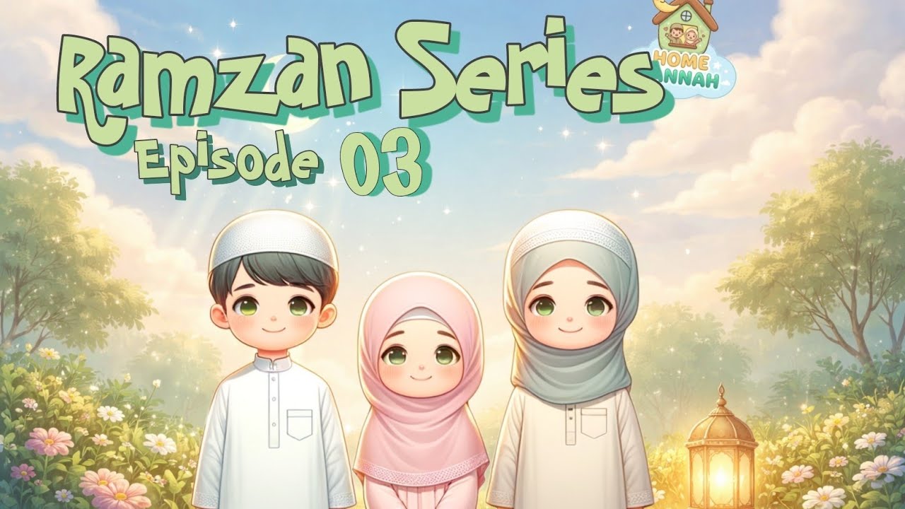 Quran for Kids -- Ep 03 |  kawway ka Waqia | New Ramadan Series | Home Jannah cartoon series
