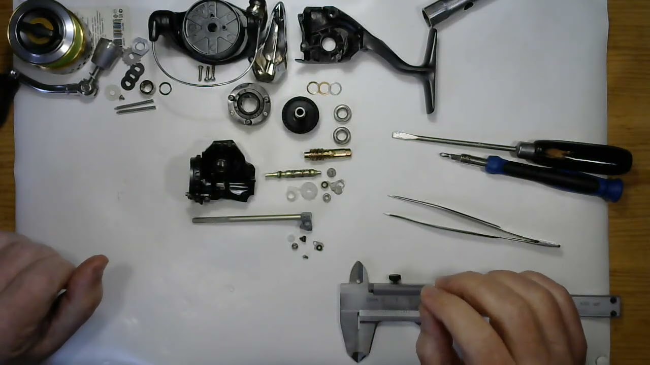Катушка Shimano 10 Rarenium CI4 2500FA - ТО+апгрейд своими руками.