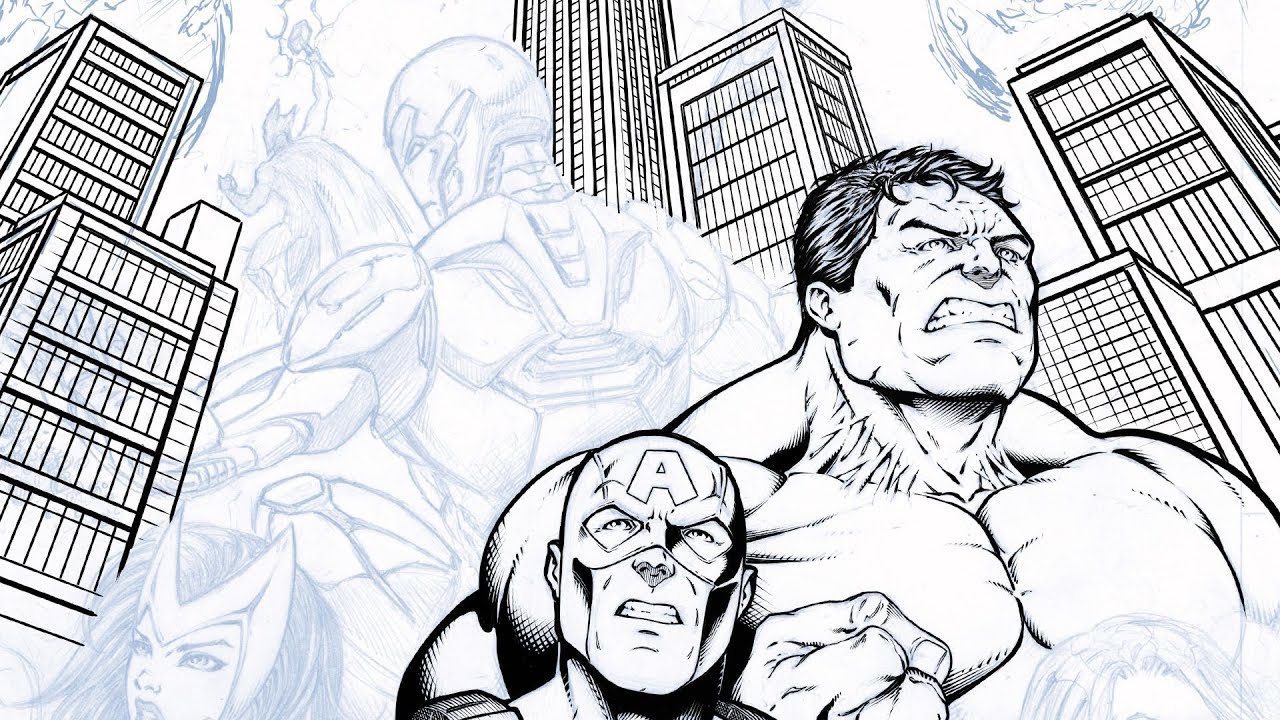 How to Draw COMIC Style Buildings Quickly in Procreate
