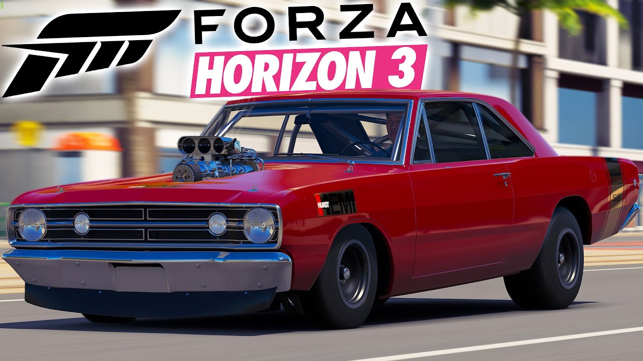 FORZA HORIZON 3 - GANHEI UM DODGE DART DE ARRANCADA!!! #02