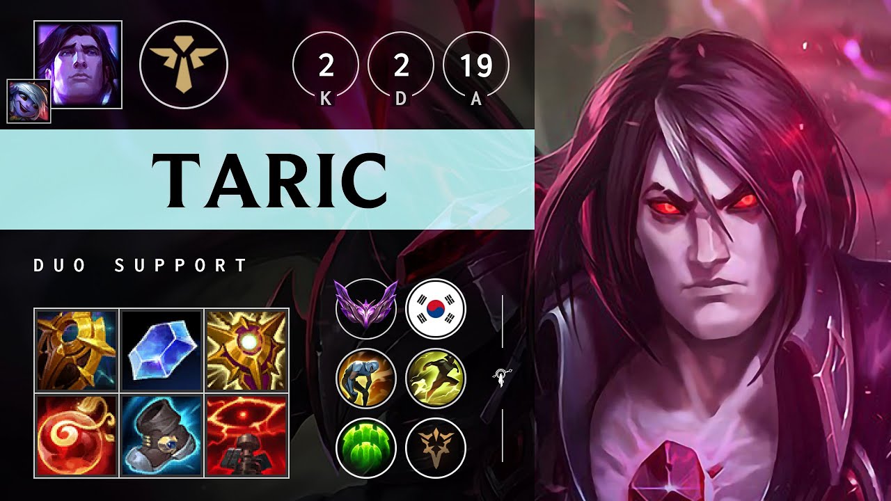 Taric Support vs Leona - KR Master Patch 25.08