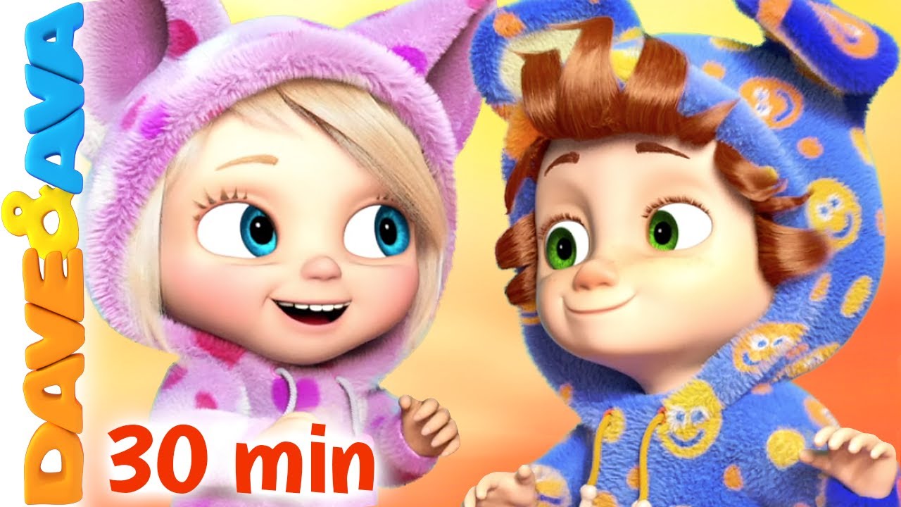 😜 This Little Piggy and More Nursery Rhymes | Five Little Firemen | Baby Songs by Dave and Ava 😜