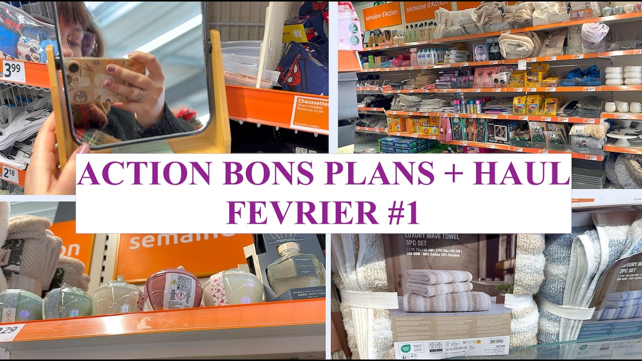 HAUL ACTION + BONS PLANS DU 6 FEVRIER #1 🌸