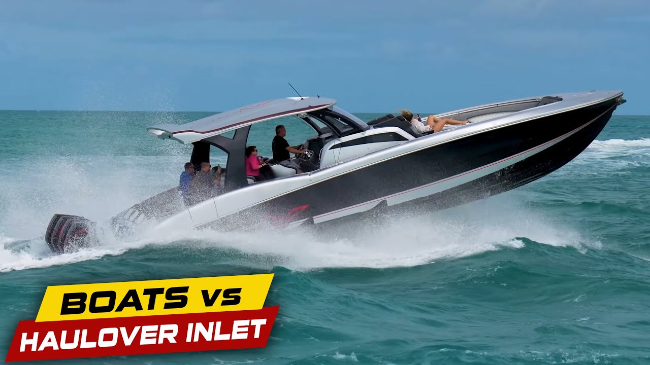 HAULOVER LAYS THE SMACKDOWN ON THIS BOW RIDER! | Boats vs Haulover Inlet