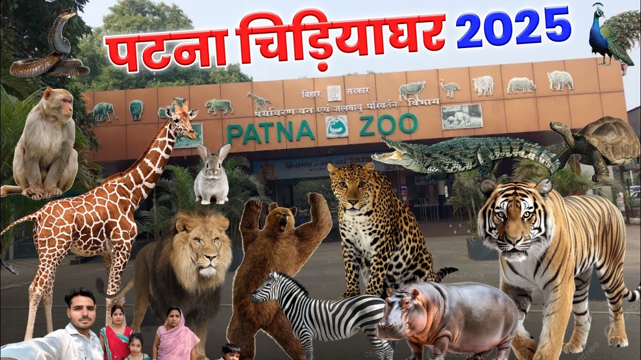 Patna Zoo | चिड़ियाघर पटना | Sanjay Gandhi Biological Park Patna Full Video | Patna Zoo Ticket Price