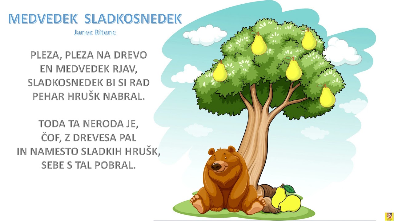Medvedek Sladkosnedek